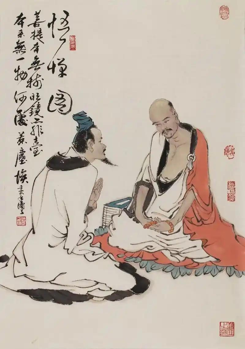 上联：心无挂碍何言物
下联：[比心]

网络图片/诚谢侵删
