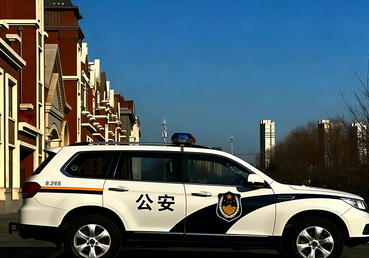 这是一位网友朋友分享的警车，我一看这个车我熟悉啊，哈弗h7如果能提到想当年的话，