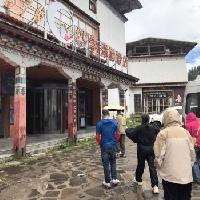 上午从八一镇到鲁朗小镇，这个被誉为“神仙居住的地方”“东方瑞士”的地方，位于色季