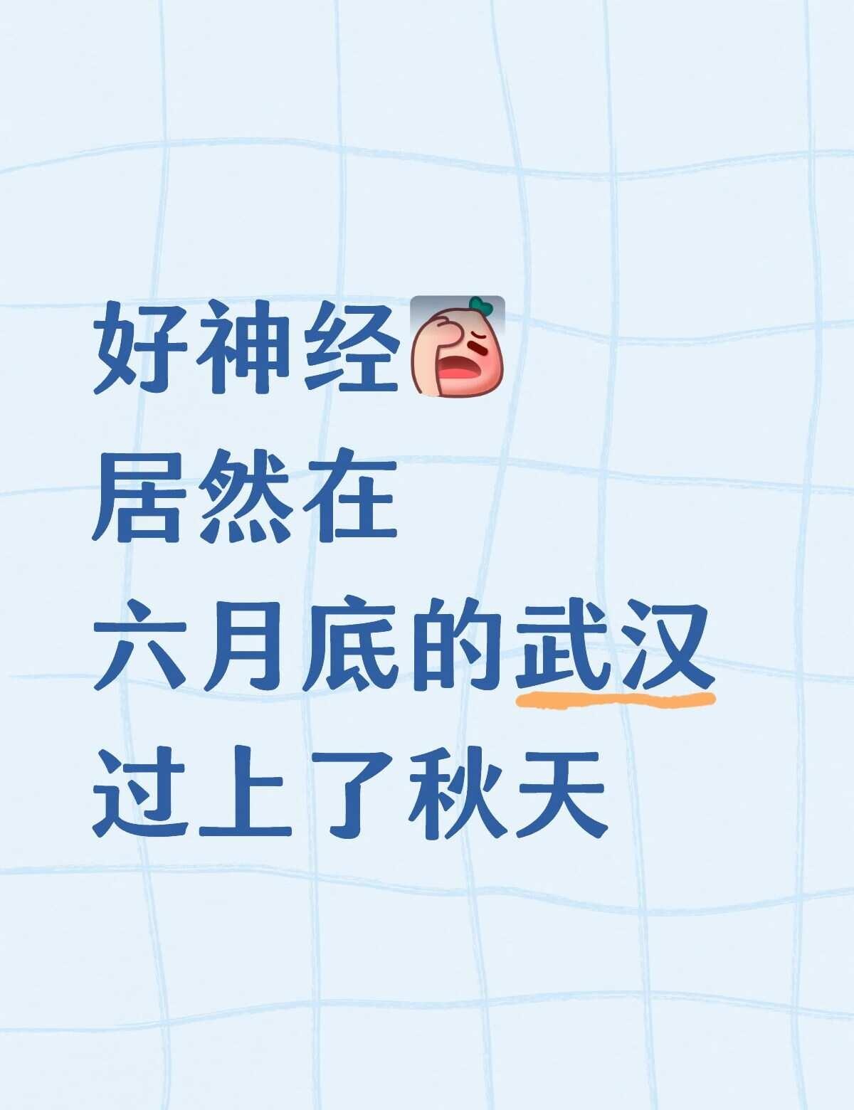 武汉的天气真的阴的没边了
这天气翻脸比翻书还快 武汉天气 天气说变就变 忽冷忽热