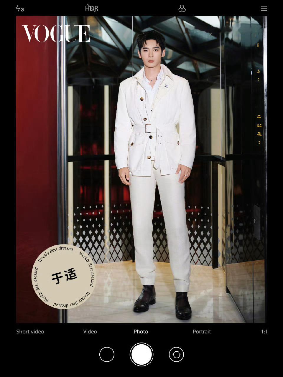 vogue最佳穿搭上榜男明星✨于适 王鹤棣 刘宇 朴元彬 ​​​