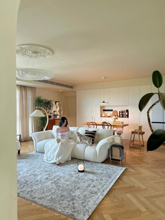 112m²精装改造的家 松弛又美好