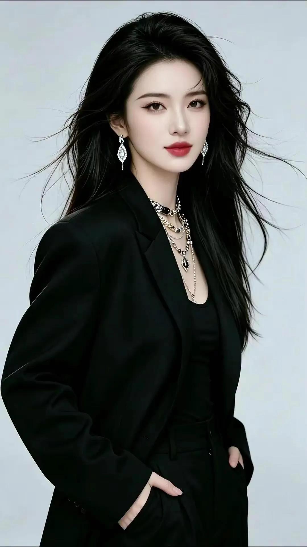 黑西装穿搭如何更显高级黑色西装外套怎么穿搭 如何搭配一套优雅的职业装