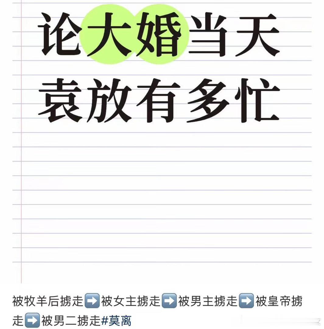莫离最忙的人找到了莫离最忙的人 全程都在被动辗转，多次被掳走，莫离最忙的人这下彻