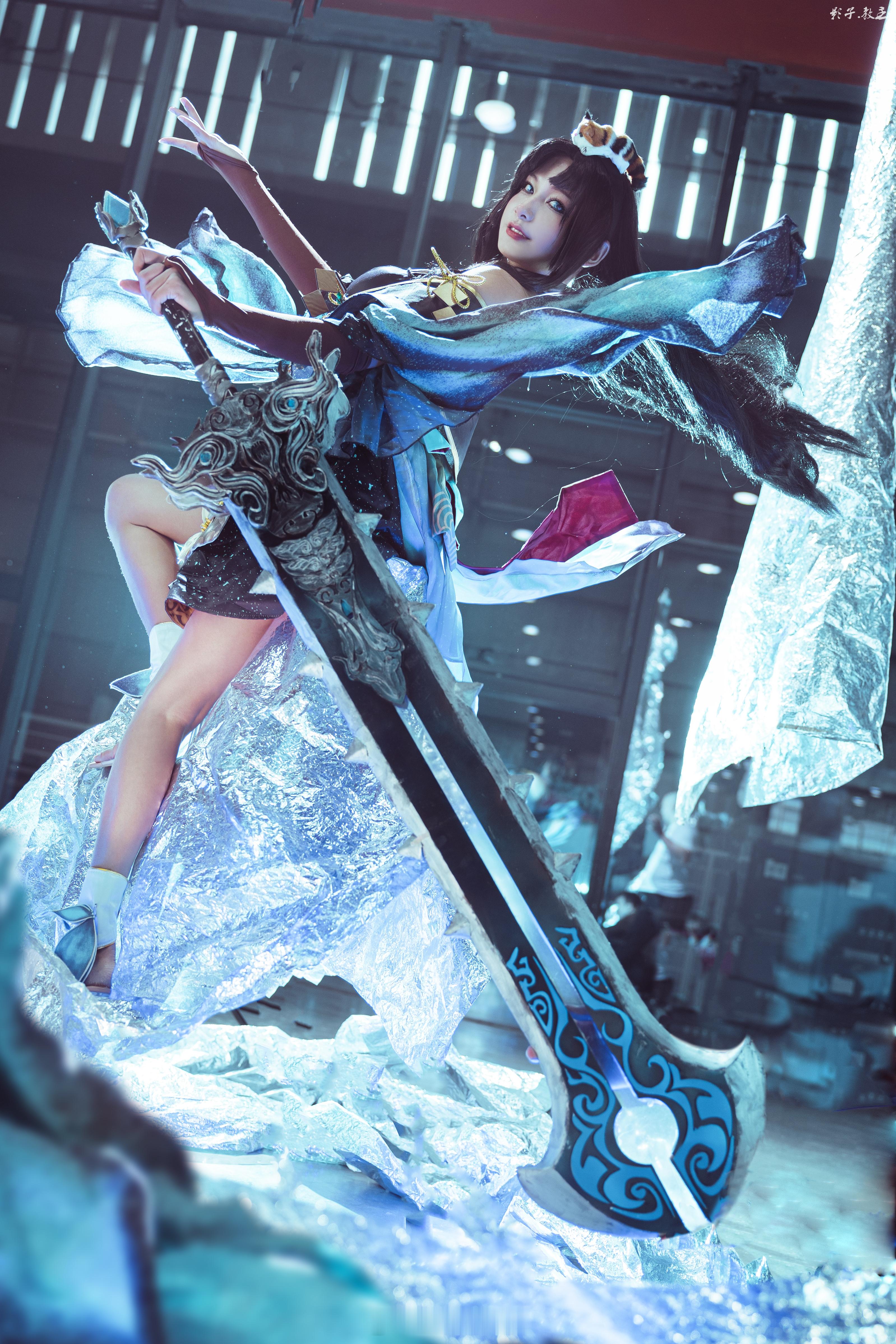 明天发这套～#永劫无间cos##永劫无间##土御门胡桃cos# ​​​
