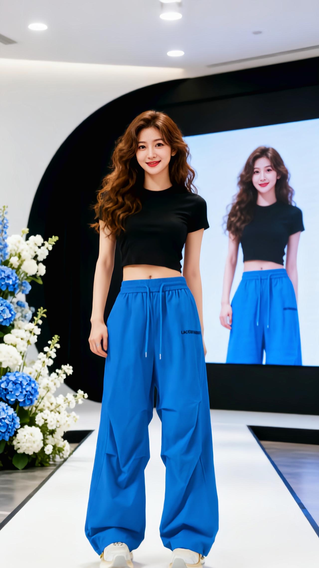 穿搭灵感制造机 浅交一下我的夏季穿搭作业 街舞服装女 今日穿搭打板 爵士舞工装裤