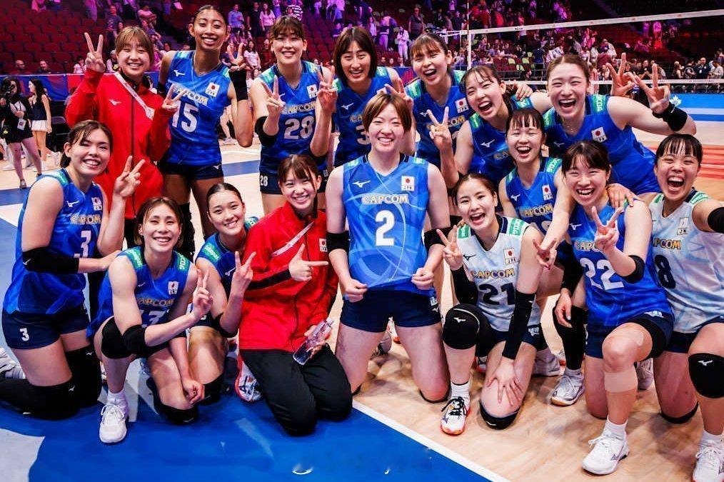 日本女排2025女排世锦赛 阵容二传：关菜菜巳 - 籾井あき主攻/接应：和田由纪
