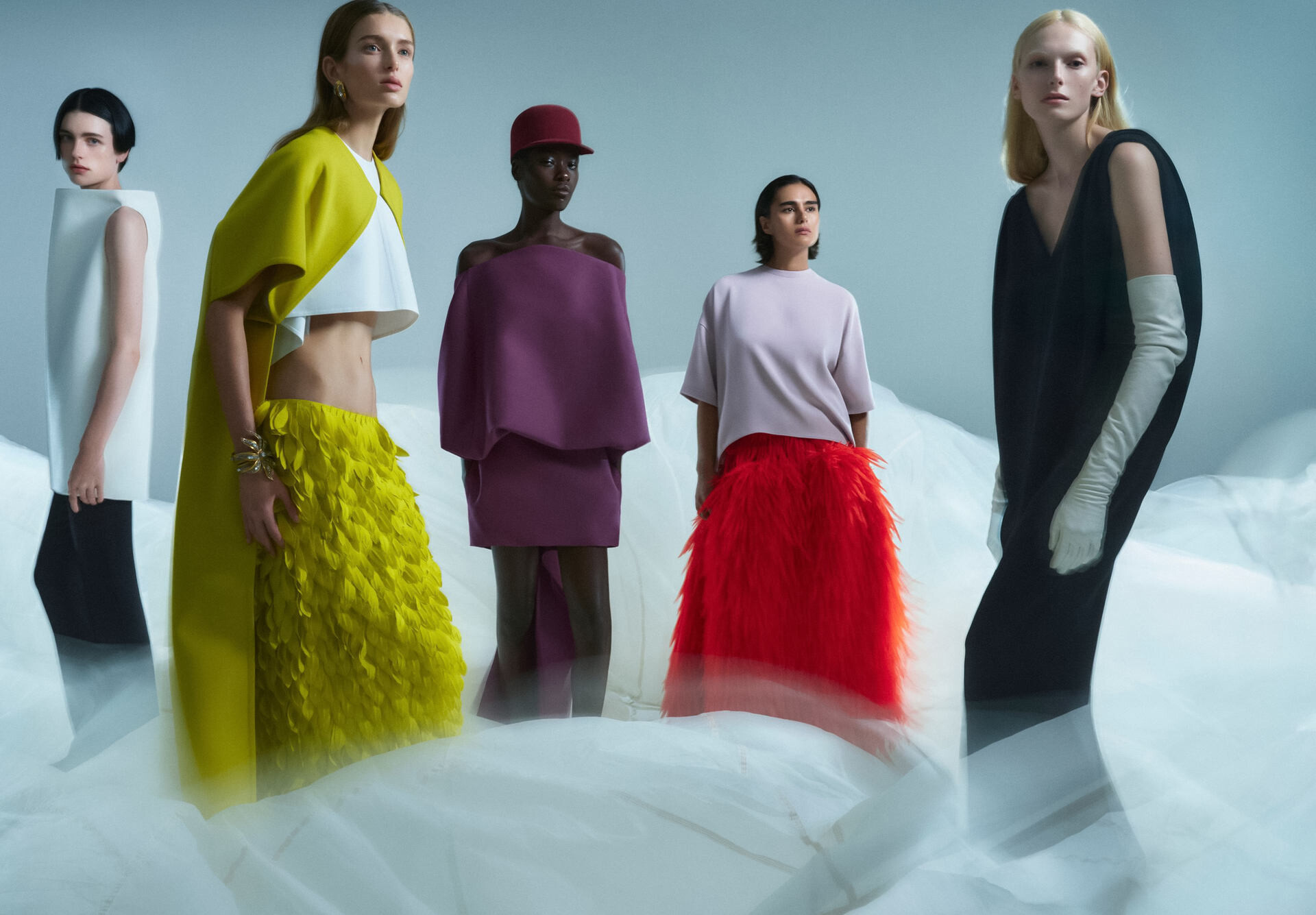 模特孙菲菲、Lulu Tenney、Charlie Jones、Stella H