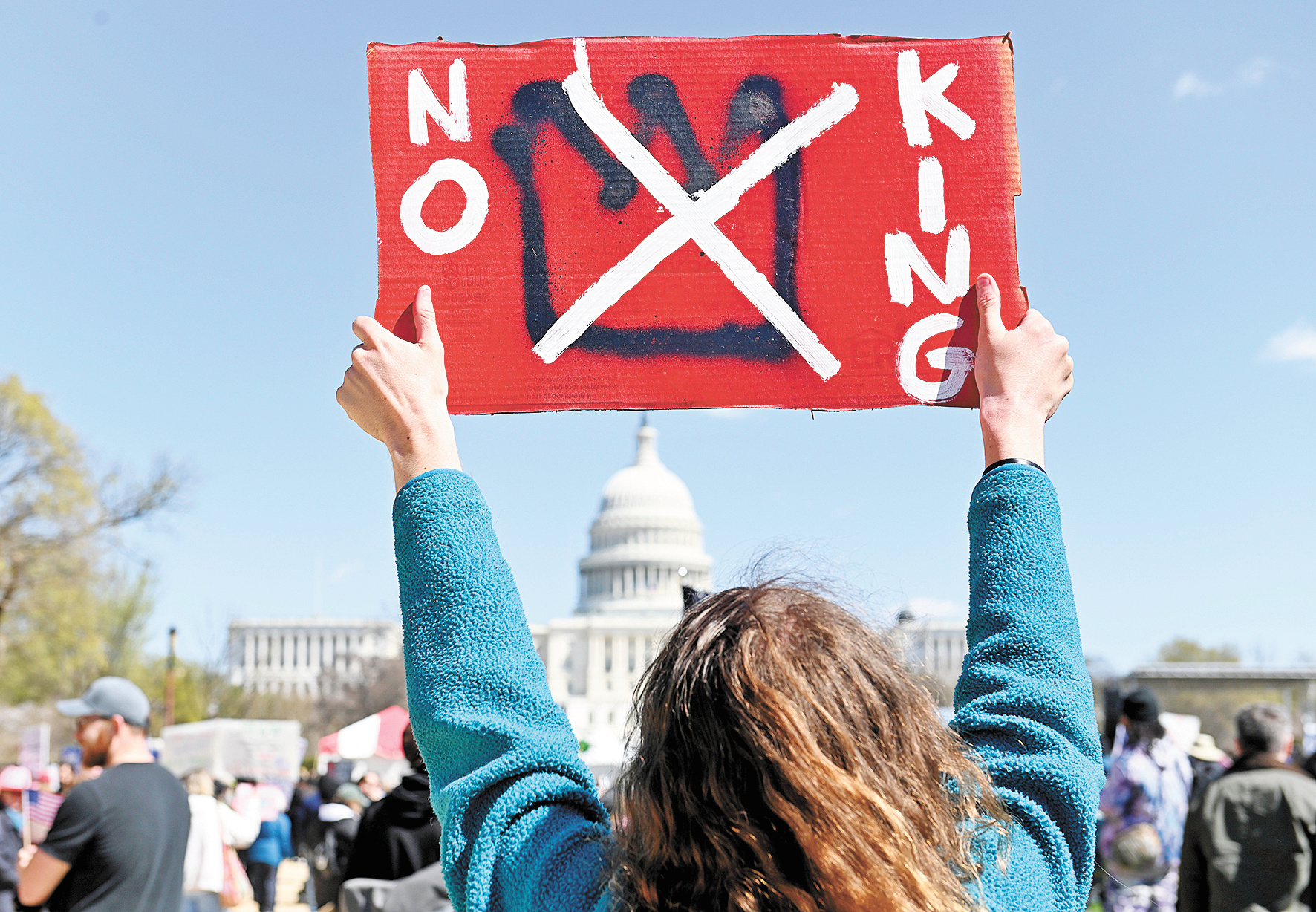 美国50个州爆发3300多场“不要国王”抗议活动，反对白宫及更广泛政府部门的专制