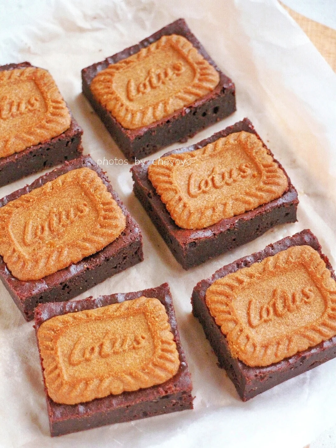 爆好吃‼️火遍全网的焦糖饼干布朗尼