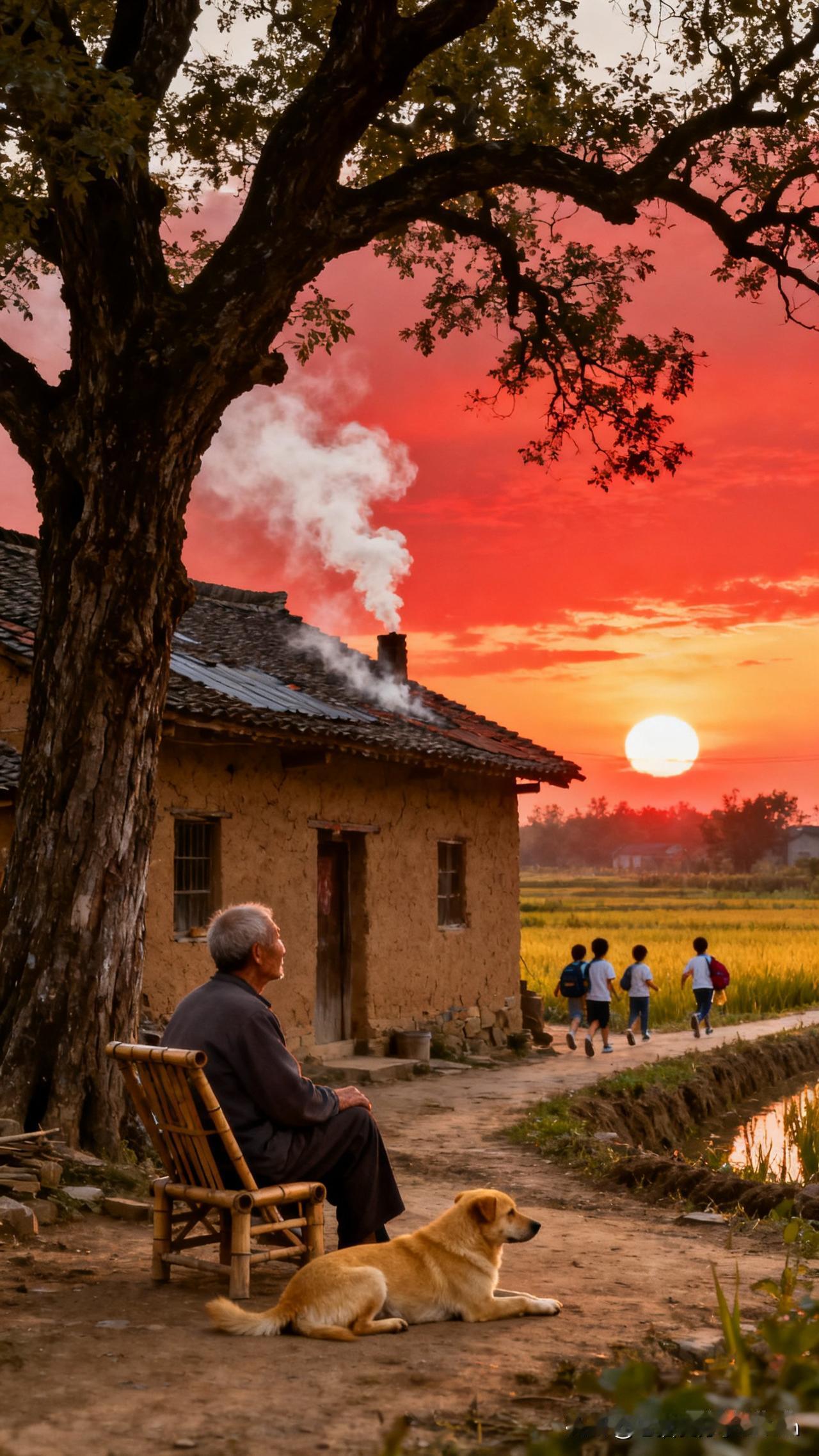 80岁老人回村，看着空荡荡的院子，一句话让人泪目…
 
今天刷到个视频，一位80