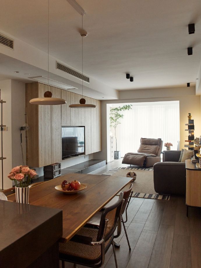 90平温馨舒适小复古的现代小家 ​​​