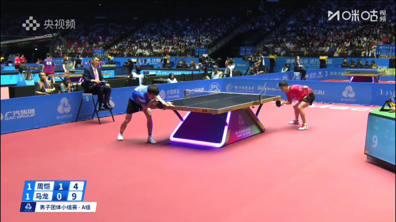 这球帅得我一激灵 马龙加油！ 