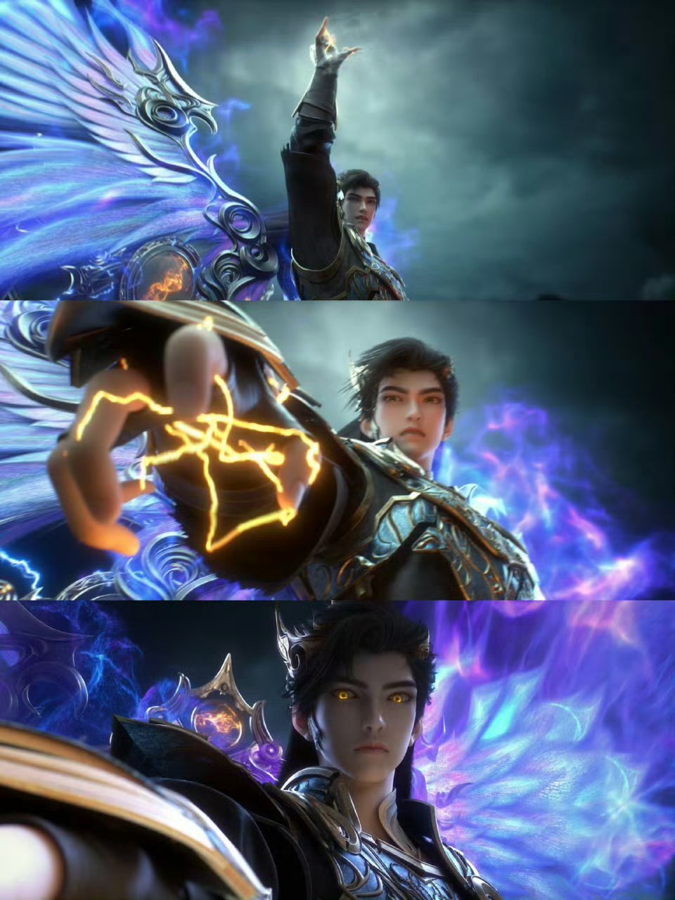 #完美世界石昊联手完胜冥族# 太燃了！完全就是看进去了，石昊发挥出了自己的真正实