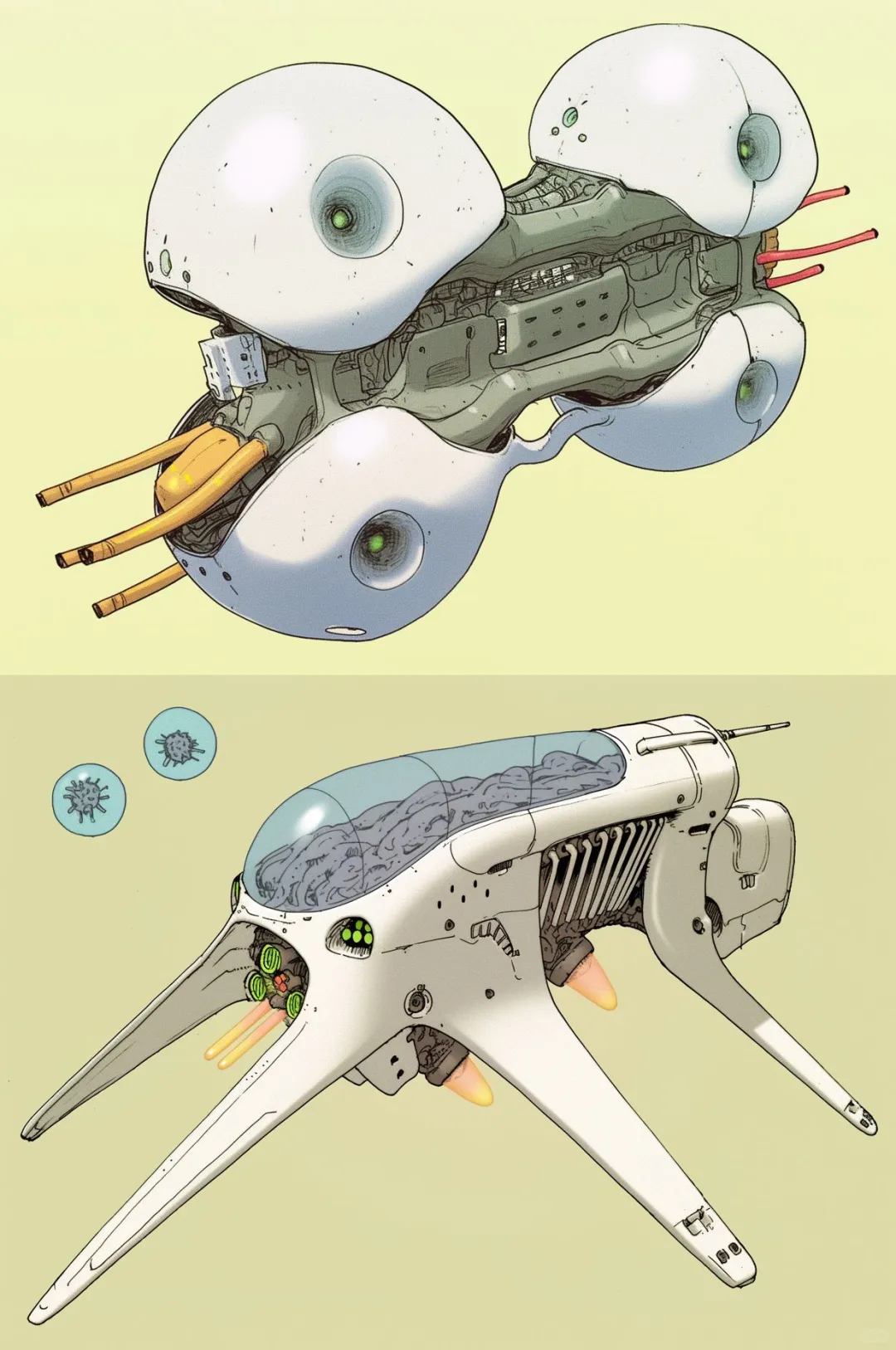 生物融合战舰