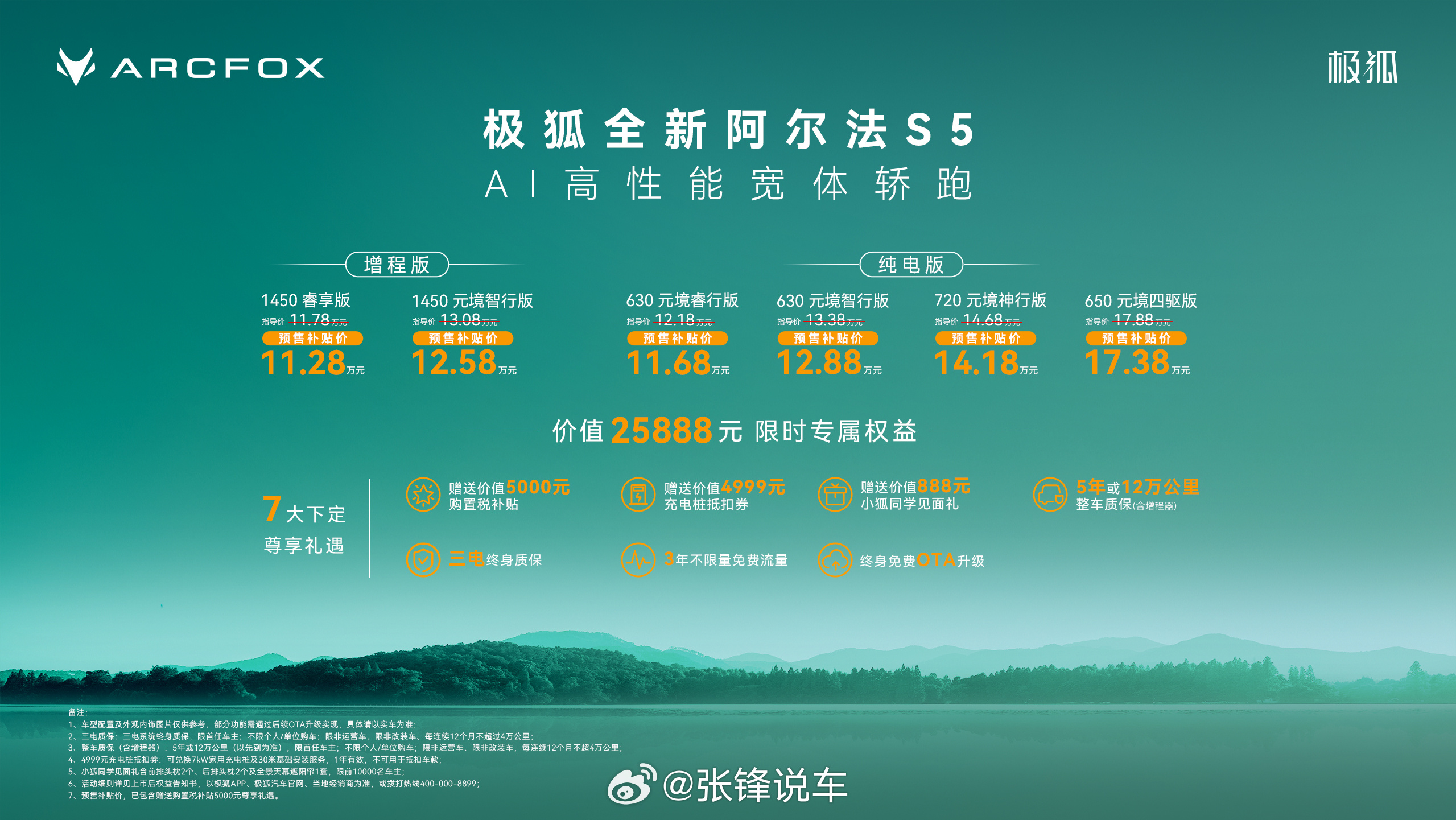 年轻人第一台轿跑可以更新了！极狐全新阿尔法S5预售补贴后11.28万起AI高性能