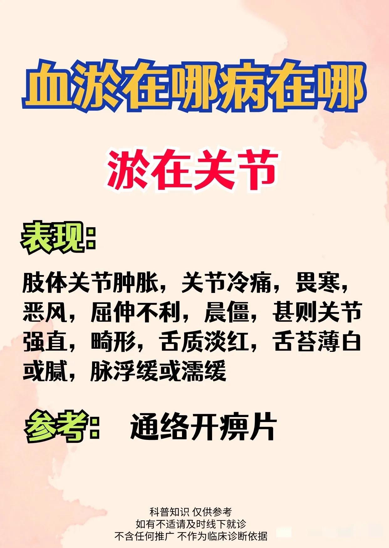 你知道吗？身体出现疼痛、不适，很可能就是血瘀在作怪！那么血瘀是什么呢？血瘀是中医