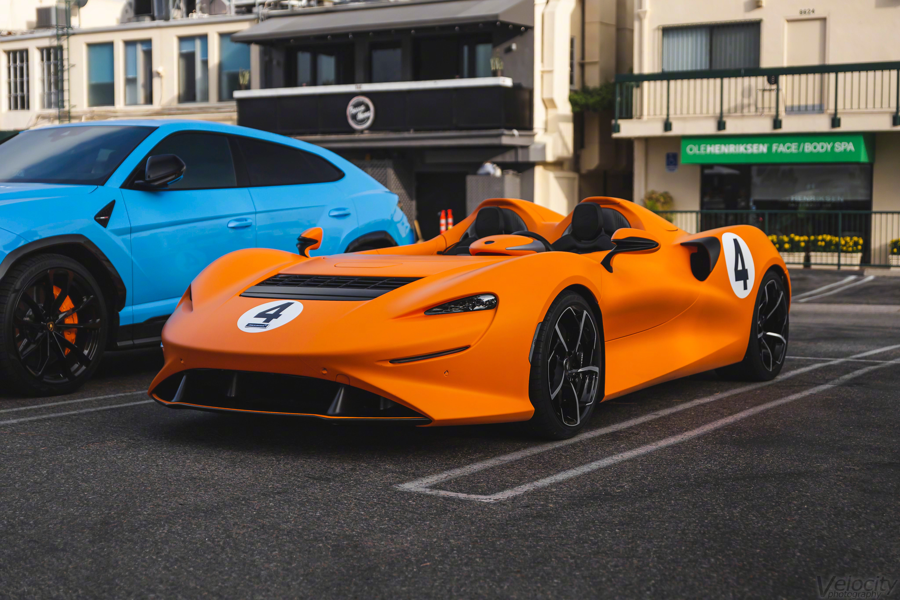 全敞篷迈凯伦McLaren Elva橙色暴力 