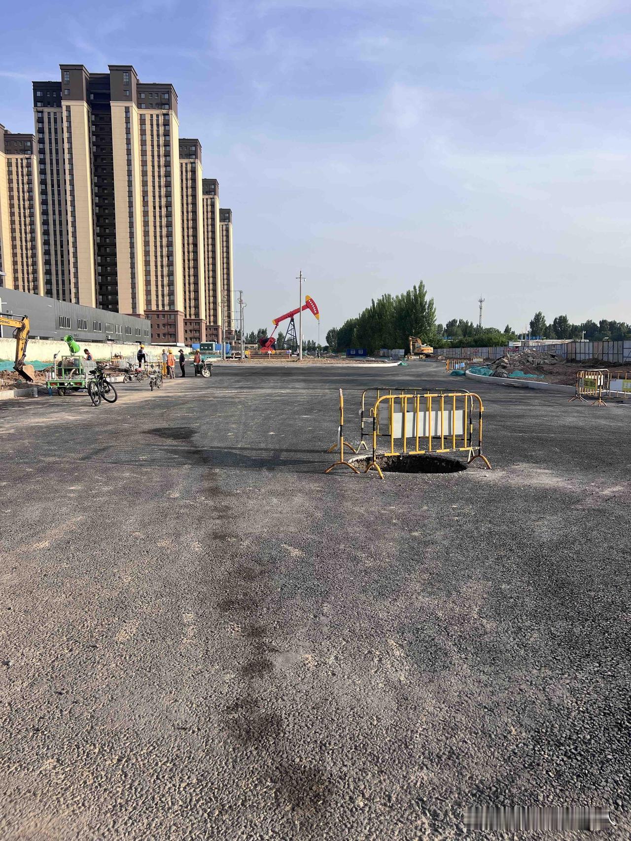 山东滨州渤海三十一路，黄河四路至黄河五路段即将打通了，方便了百川小区的出行！
