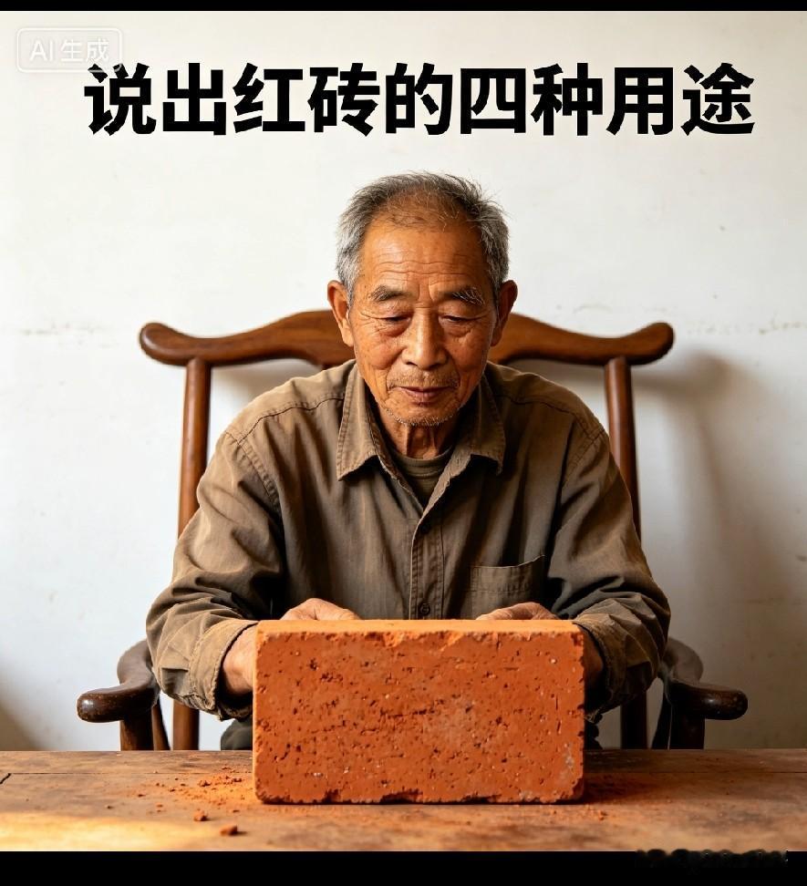 一个退休老男人说他最大的遗憾就是没能考大学，但我用一块红砖测试他考大学不会顺利—