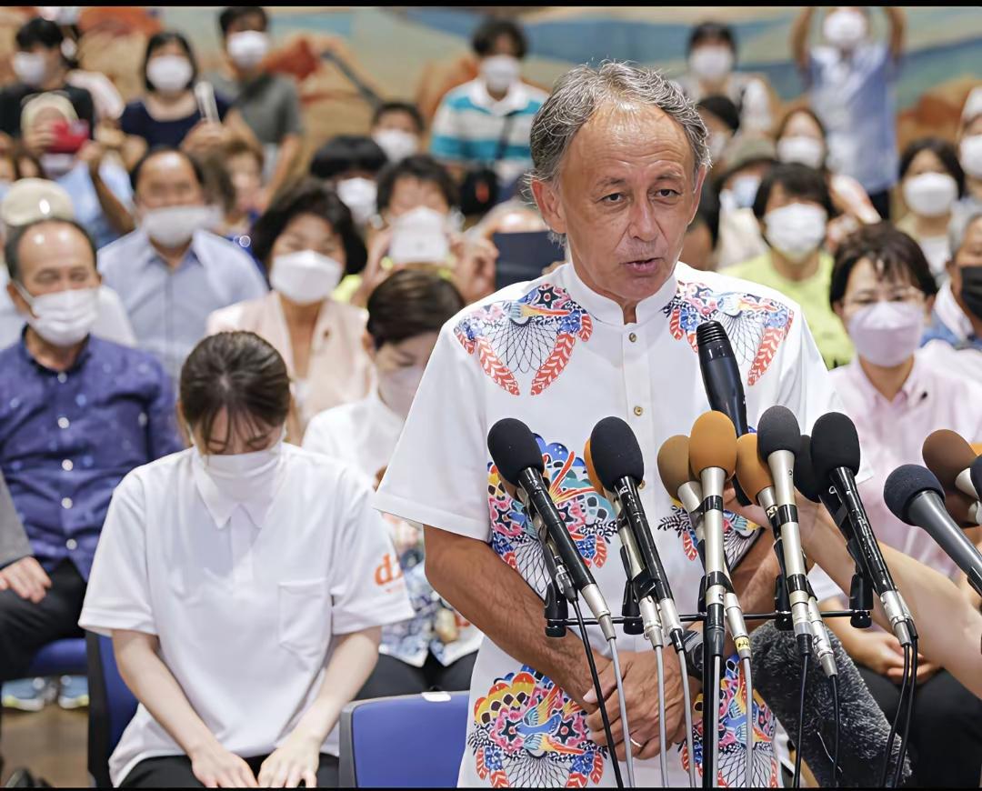 冲绳县知事选举9月13日投开票，现任知事玉城丹尼败给前那霸市副市长古谢玄太。古谢