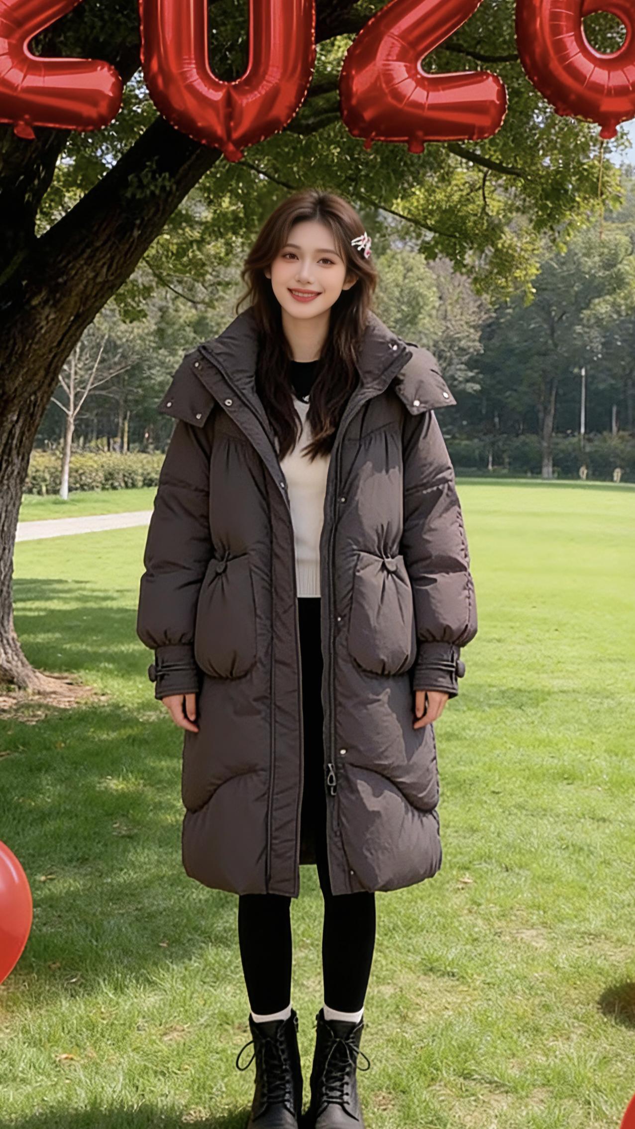 冬季穿搭 保暖又好看 穿出高级感长款外套女装穿搭