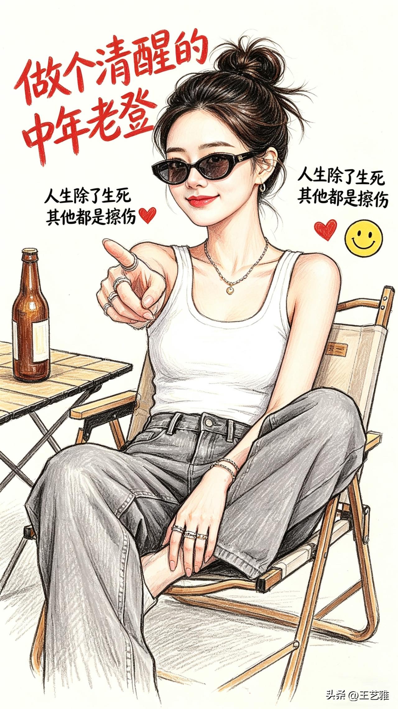 退休第587天，早安。

人生每一步重要的选择，都不能被别人拖后腿，哪怕那人是你
