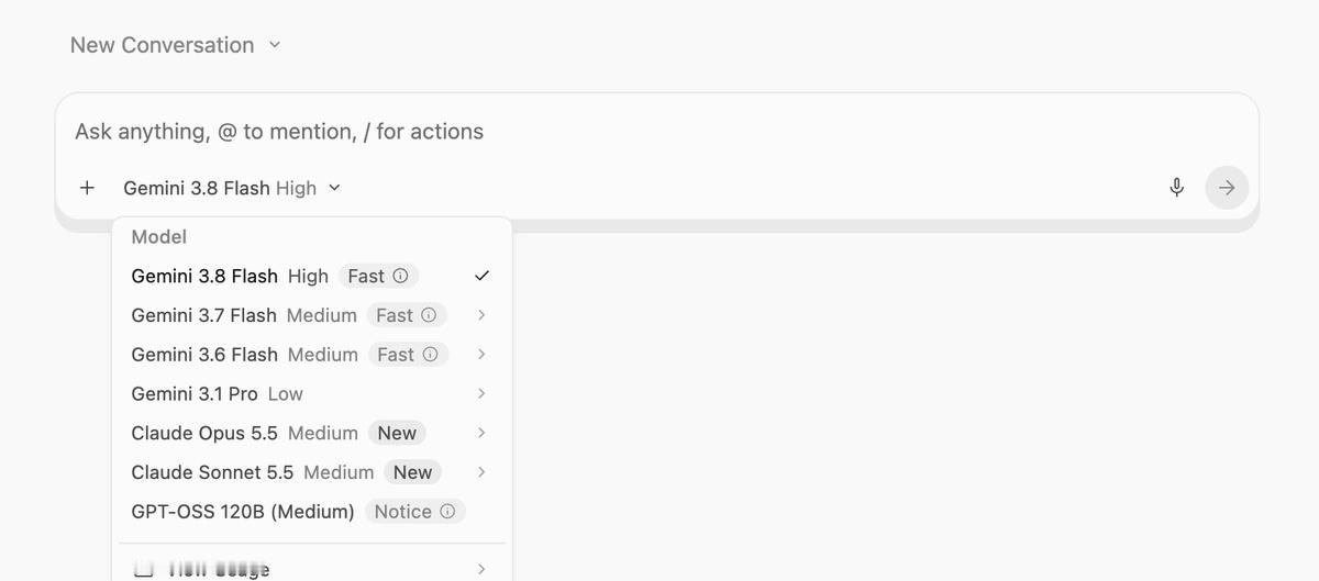 Google的Antigravity给付费用户提供Claude Opus 5.5