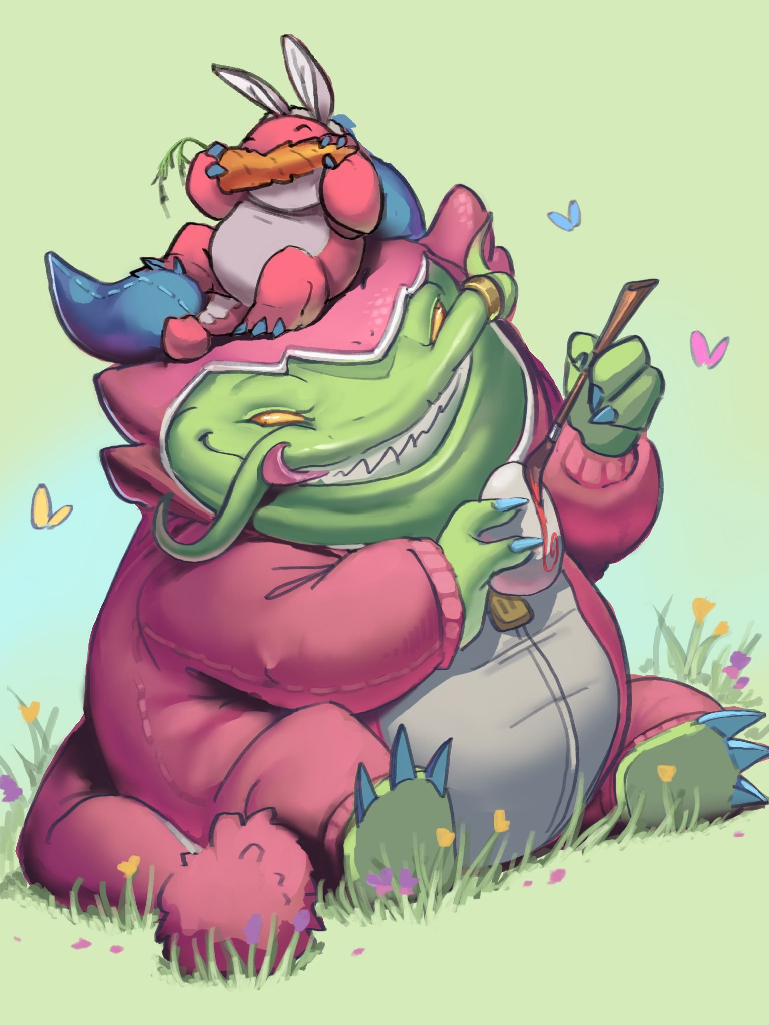 胖胖龙 塔姆（cr:Raylor）英雄联盟