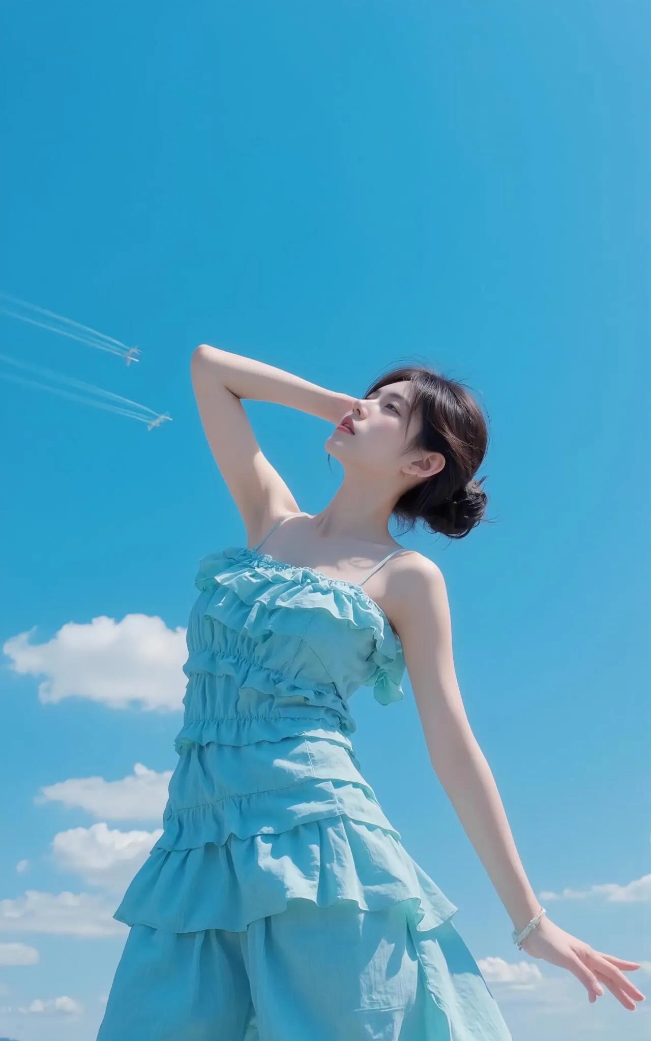 夏日清新穿搭