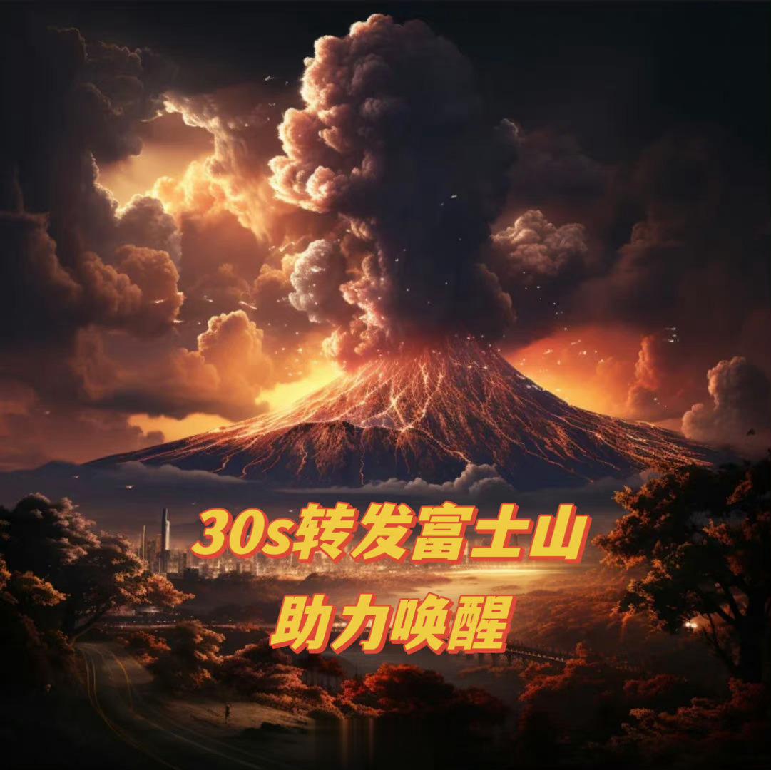 #日本核污水事件的科学真相#不用跟恶魔讲道理，转发助力唤醒富士山。[赞] ​​​