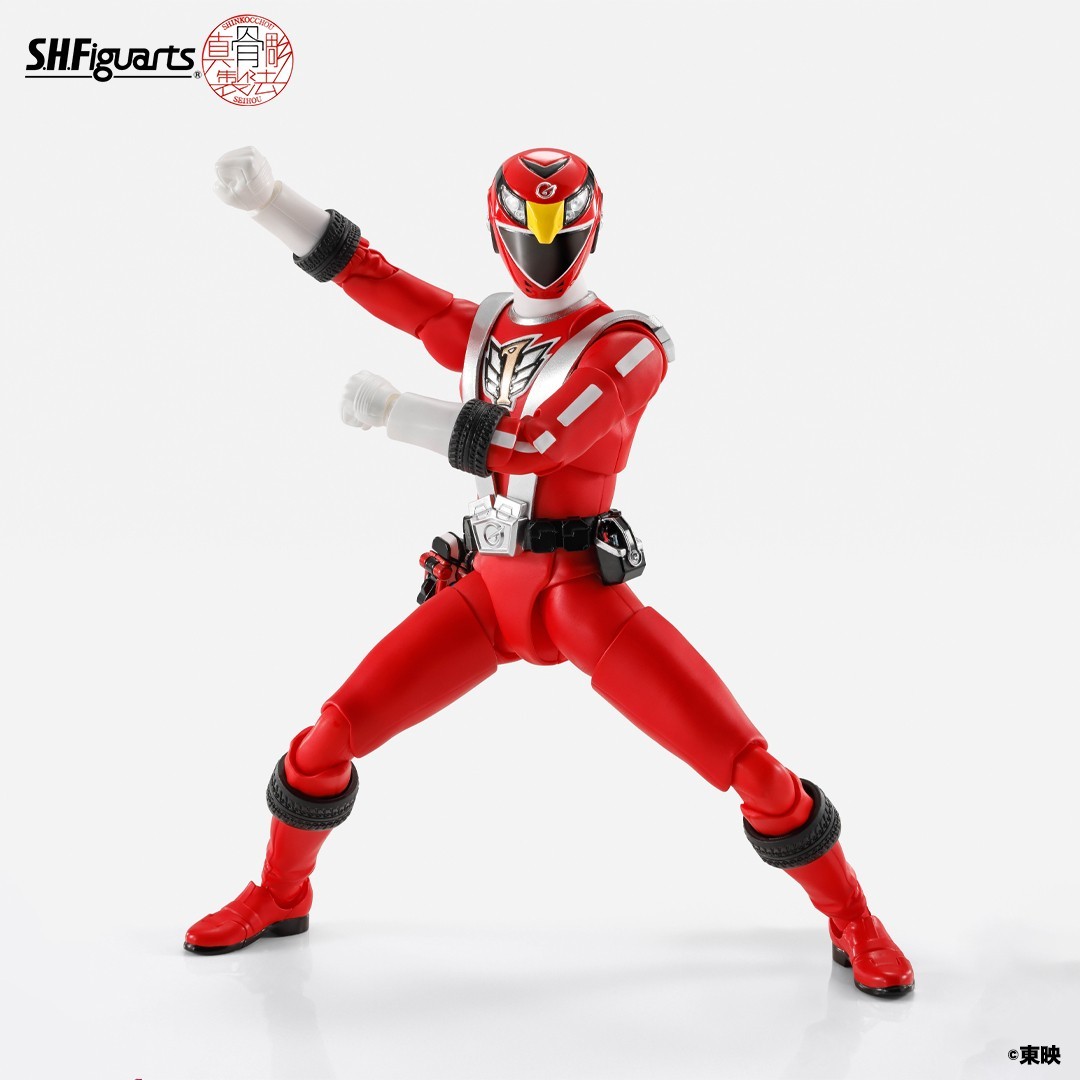 【万代魂展2024】炎神战队轰音者S.H.Figuarts真骨雕制法 轰音红参考