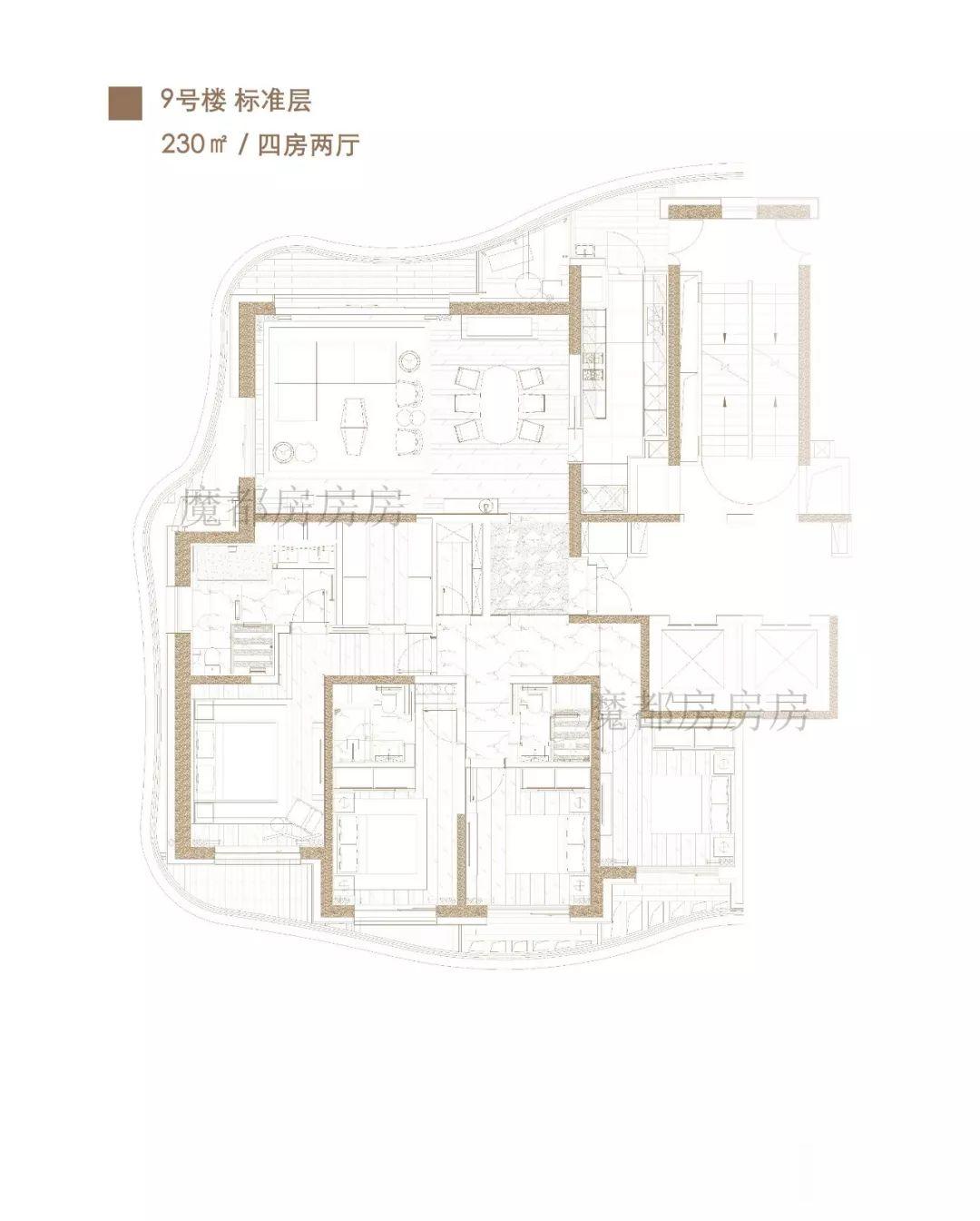 魔都房房房|九庐三期开始电梯内做广告了，入市还会远吗？