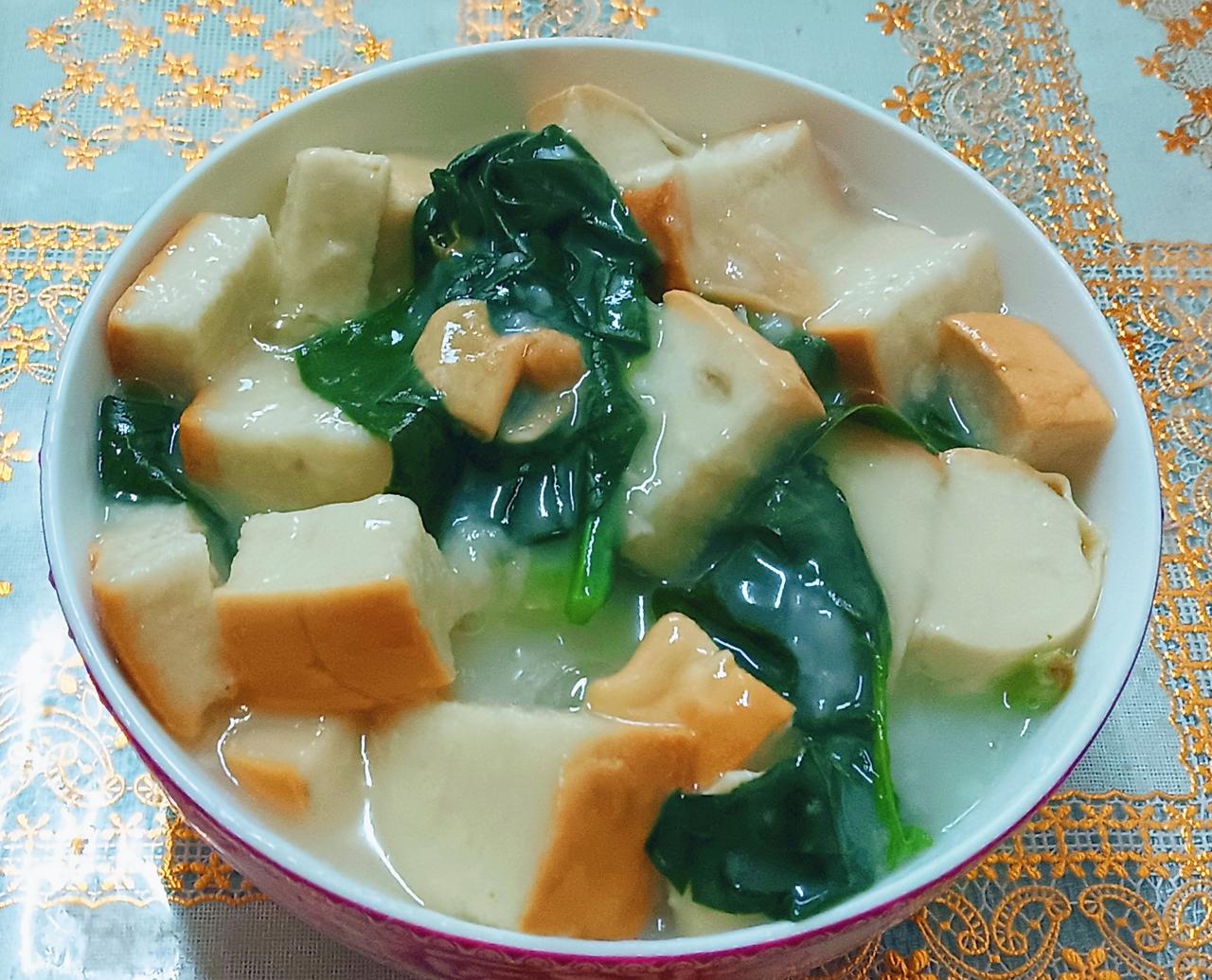 快手饭，糊汤泡馍。