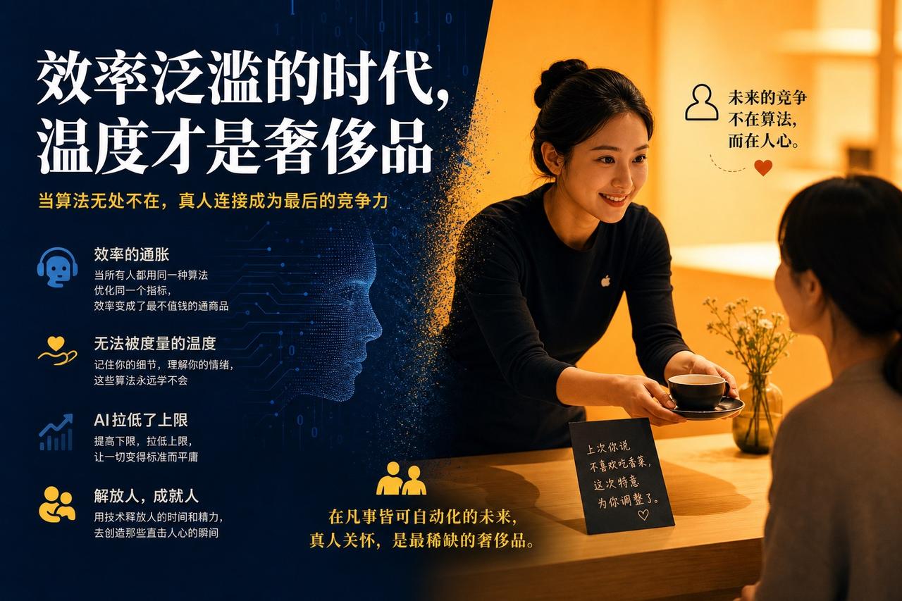 【AI时代，为什么“低效”的肉身沟通反而成了终极护城河】

当所有企业都在用AI