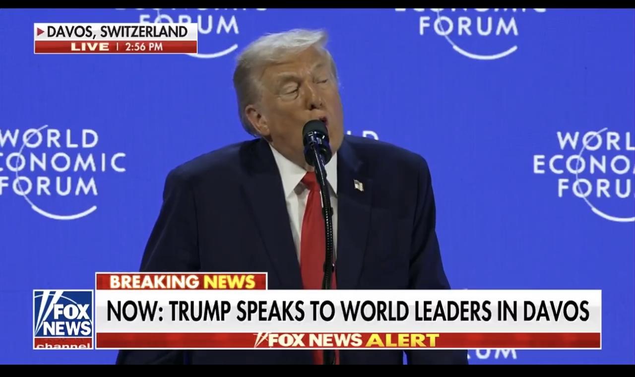 胡言乱语

特朗普在达沃斯世界经济论坛发表讲话对风车的看法：“到处都是风车，它们