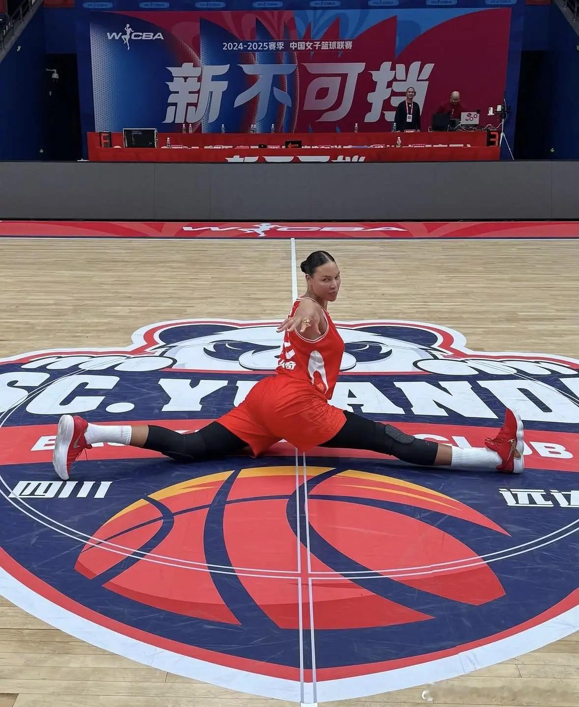 这么大屁股的一字马我生平仅见 