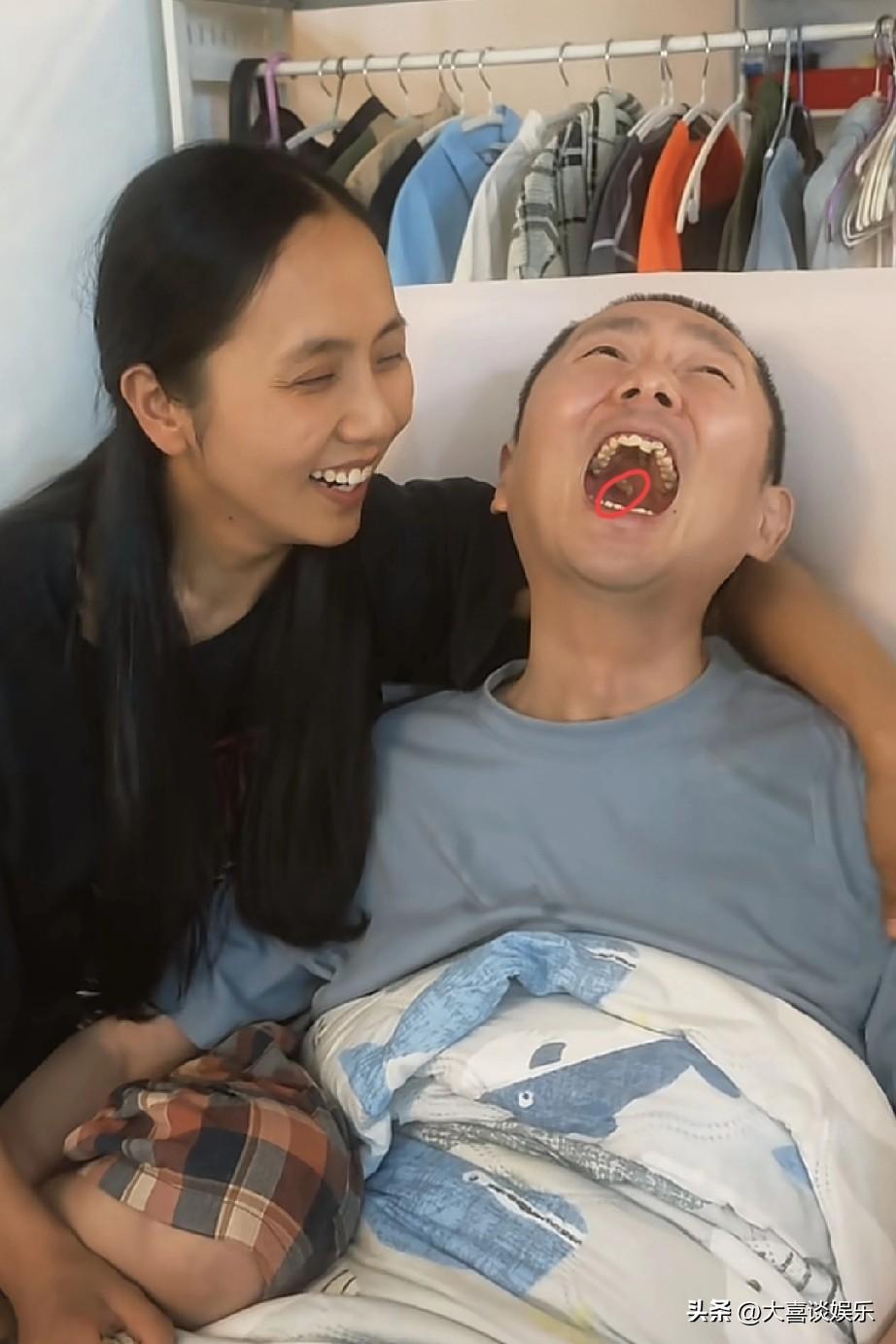 依我看啊，这彭亚楼就是在活受罪。

看刘宁更新的视频中，彭亚楼嘴巴里一大块腐肉，
