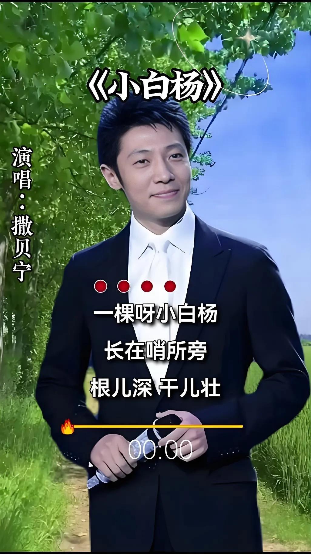 撒贝宁曾幽默回应保送北大：“我唱了首《小白杨》就进了。”实则背后是其长期积累的艺