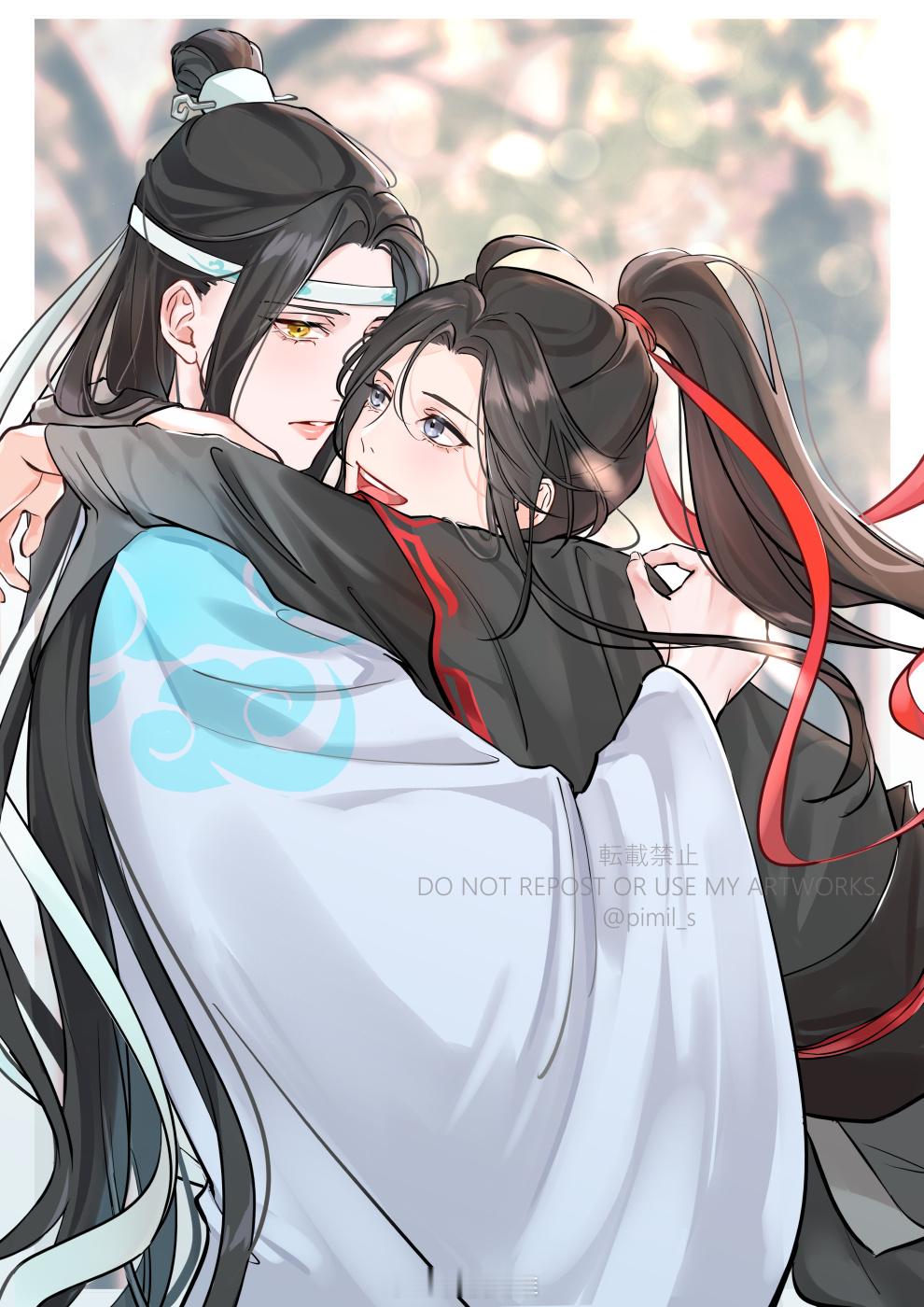 魔道祖师  “蓝湛～我回来了～”x:pimil_s 