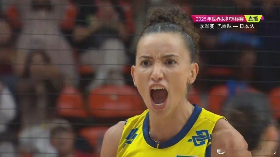 巴西女排火力全开，迅速拉开比分，志在登上领奖台。巴西女排vs日本女排2025女排