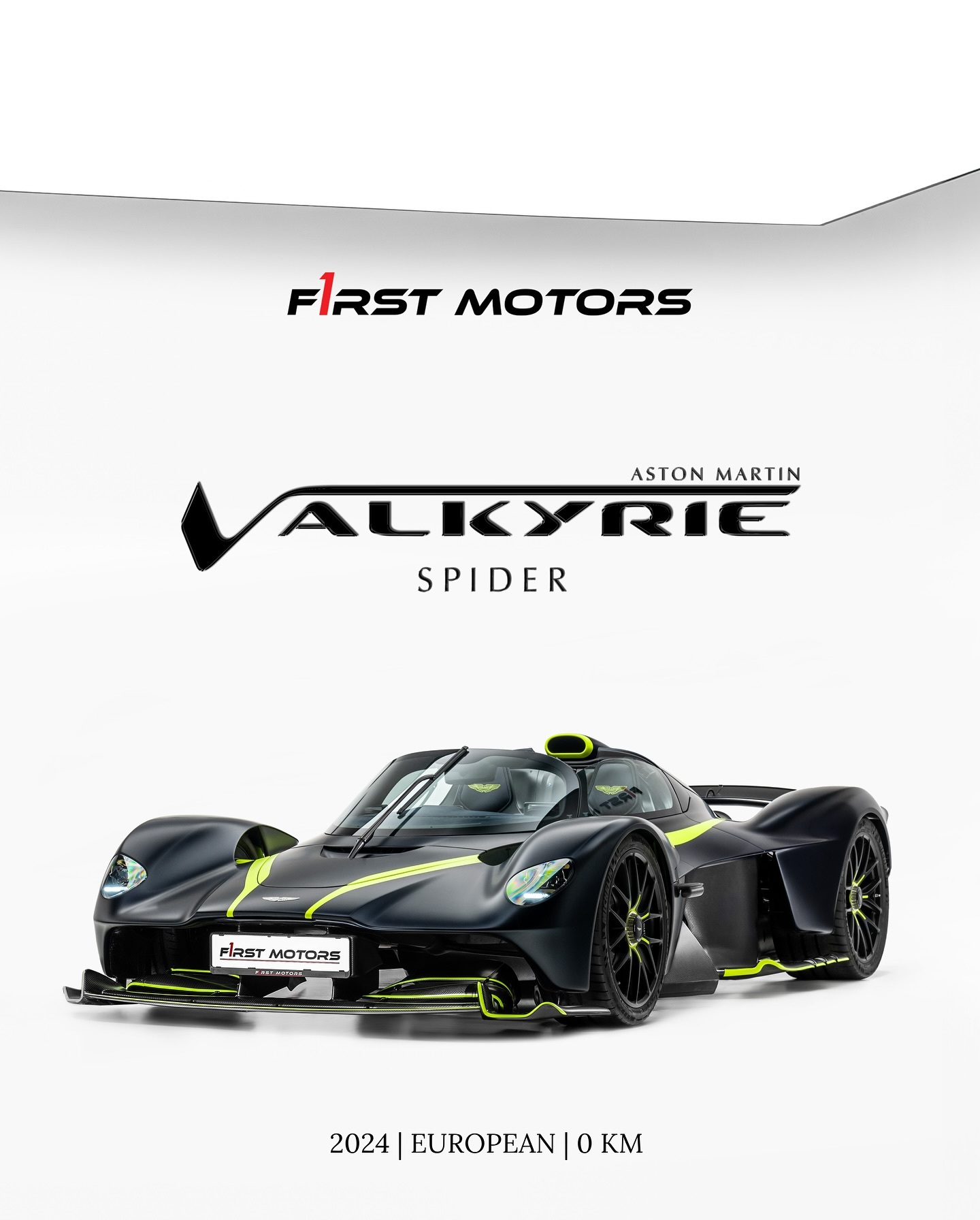 Aston Martin Valkyrie Spider 阿斯顿马丁每个细节都很