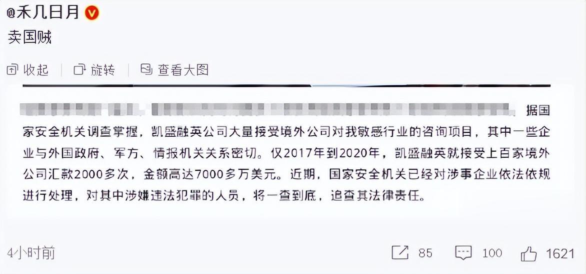 啧啧，这帮带路党和间谍都公司化了，以咨询的名义刺探我国机密，还敢公开打款了……再