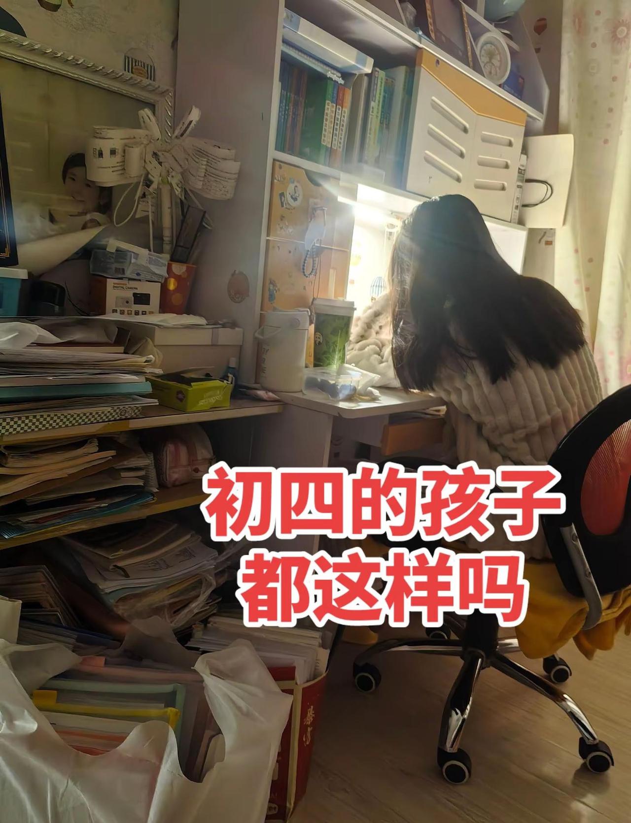 为梦想蓄力。夜深了，台灯下的身影还在埋头刷题。我的崽，努力的样子真的在闪闪发光✨