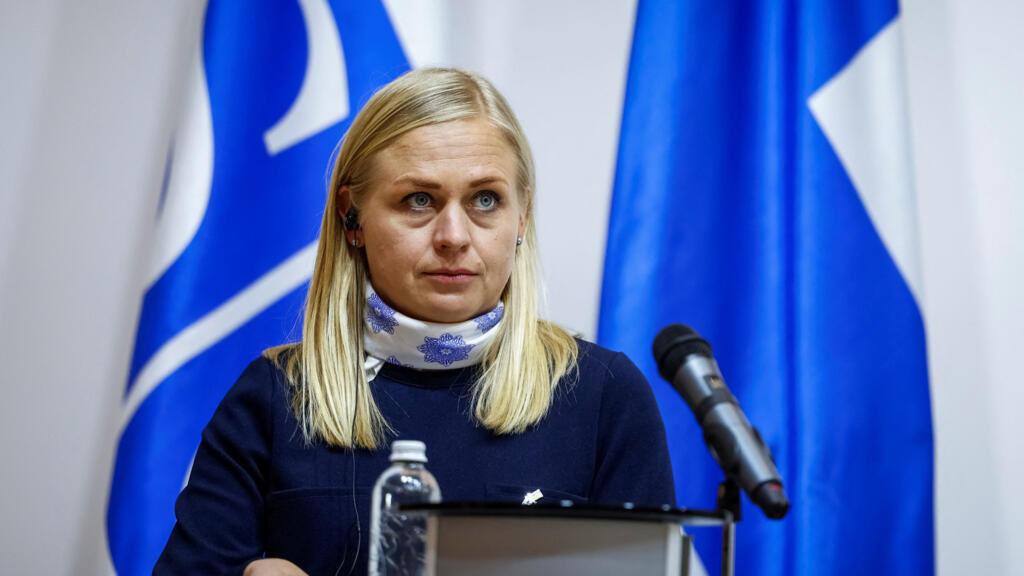 芬兰外交部长埃琳娜·瓦尔托宁于2025年10月20日在卢森堡参加欧盟外长会议时说
