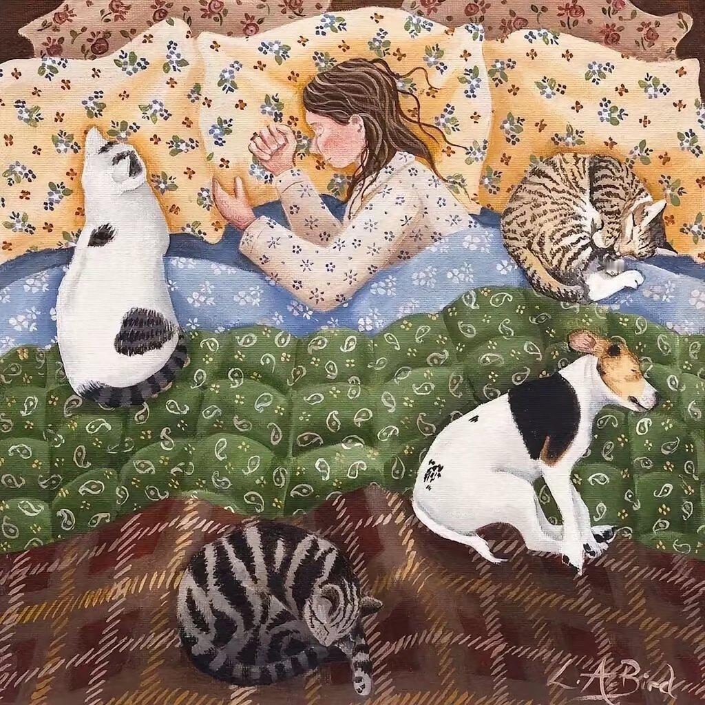 英国画家Lucy Almey Bird 绘画作品欣赏遇见艺术遇见美好原创