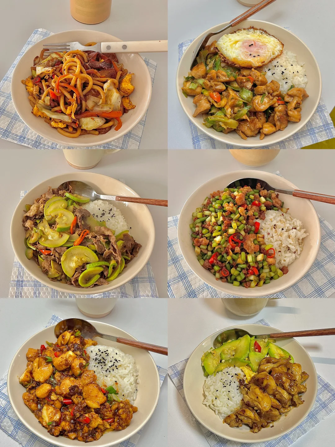 一周一人食减脂餐食谱| 六个做饭灵感！