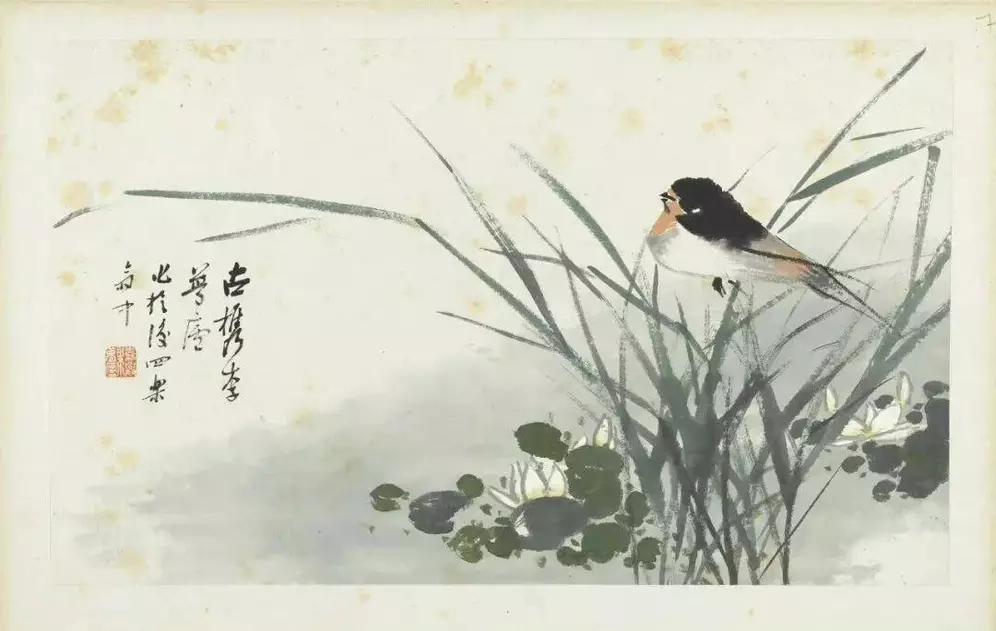 朱偁（1826—1900）清代画家，早岁名琛，后更今名，字梦庐，号觉未，浙江嘉兴