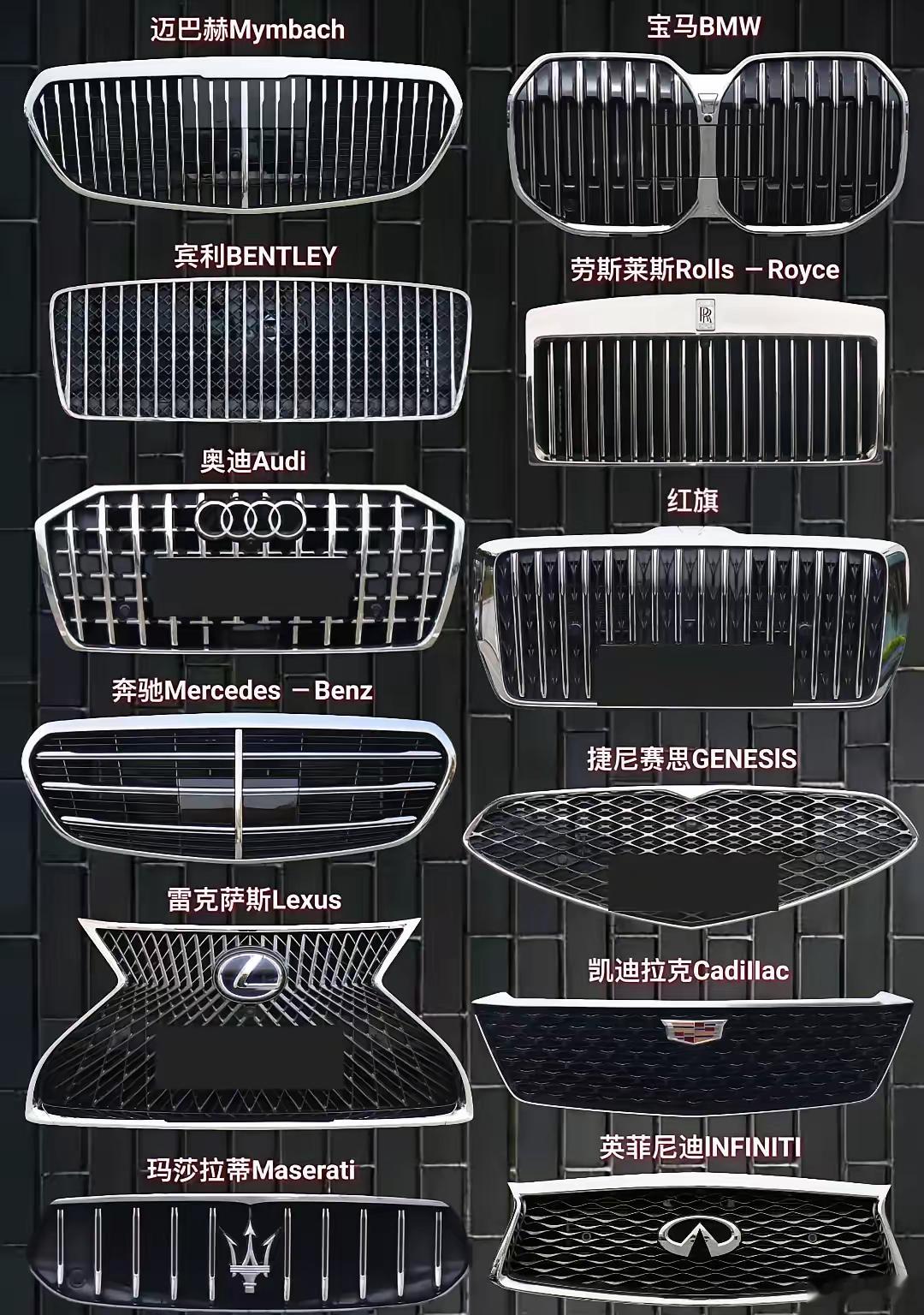 接上一条（网页链接），一张旧图，豪华品牌中哪张脸你看着最舒服，我挺喜欢英菲的，有