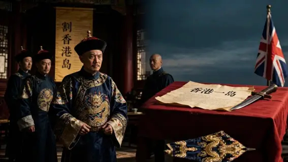 当年条约写得明明白白，香港岛是永久割让给英国的土地。按照近代殖民世界的惯例，割出